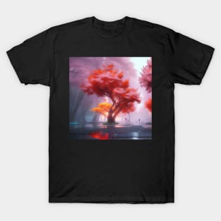 A Walk Through The Sakura Trees T-Shirt